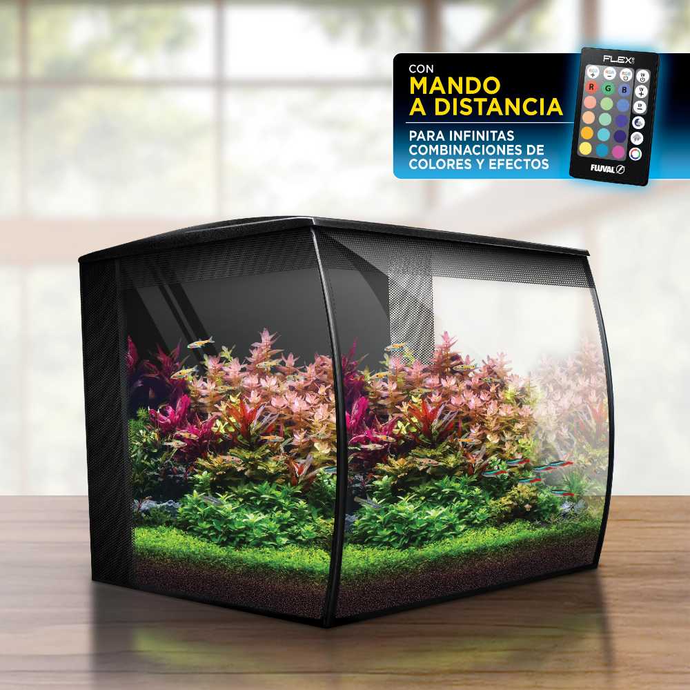 Kit de acuario Fluval Flex 2.0 34L