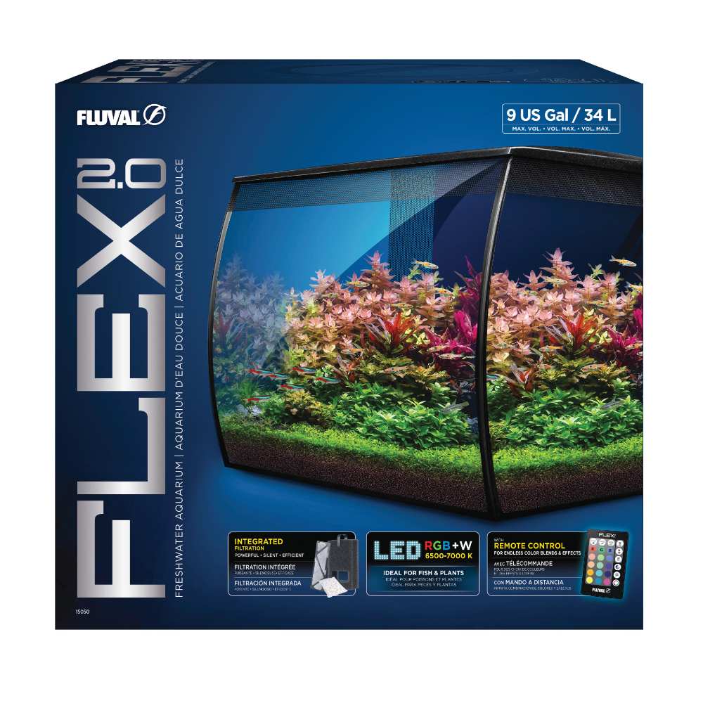 Kit de acuario Fluval Flex 2.0 34L