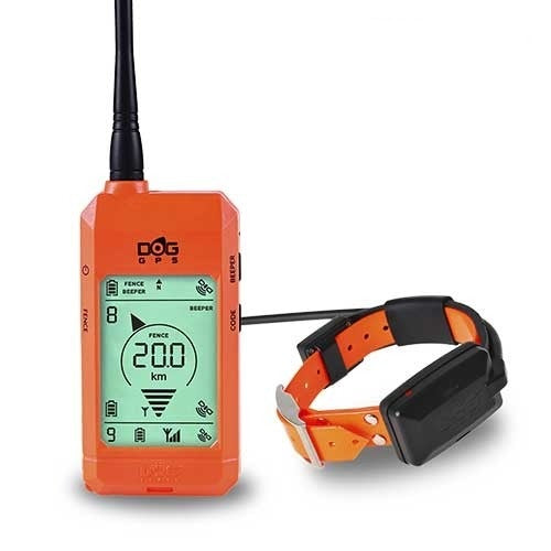 Localizador GPS para perros Dogtrace X20+ con mando, collar y maletín