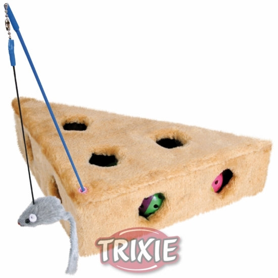 Trozo de Queso con Agujeros y Juguetes - Pack de 2 unidades