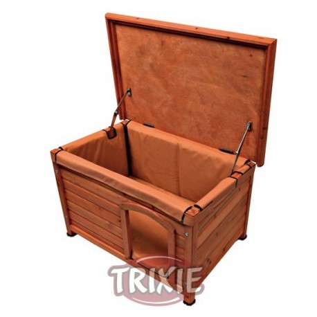 Set completo: caseta de madera SAGY  con puerta y aislante