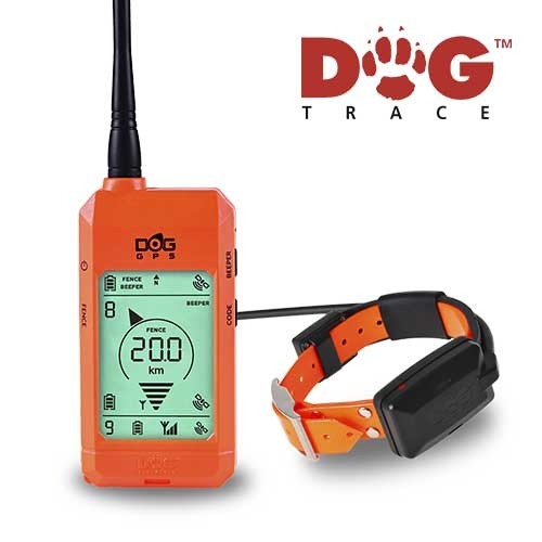 Localizador GPS para perros Dogtrace X20+ con mando, collar y maletín