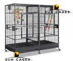 Jaula doble para guacamayos Sun Cages Texas II – vista 4