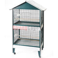 Pajarera Tarifa Doble StrongCages - pajarera exterior de dos módulos para jardín