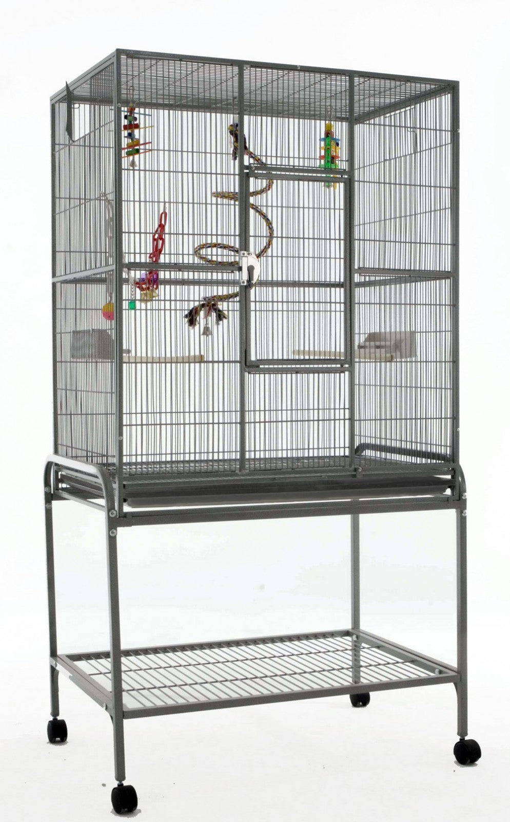 Voladero para pájaros Eco Black Sun Cages - jaula de vuelo negra para exterior