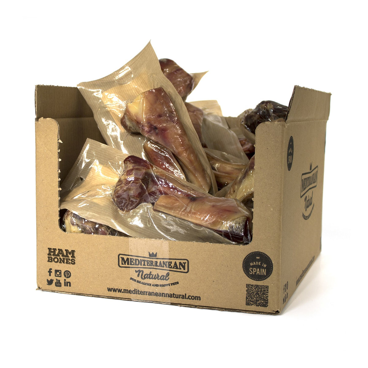 Medios Hueso Jamón Serrano 18 Uds