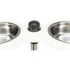 Dog Bar, melamina/acero inoxidable 2 × 1,6 l/ø 21