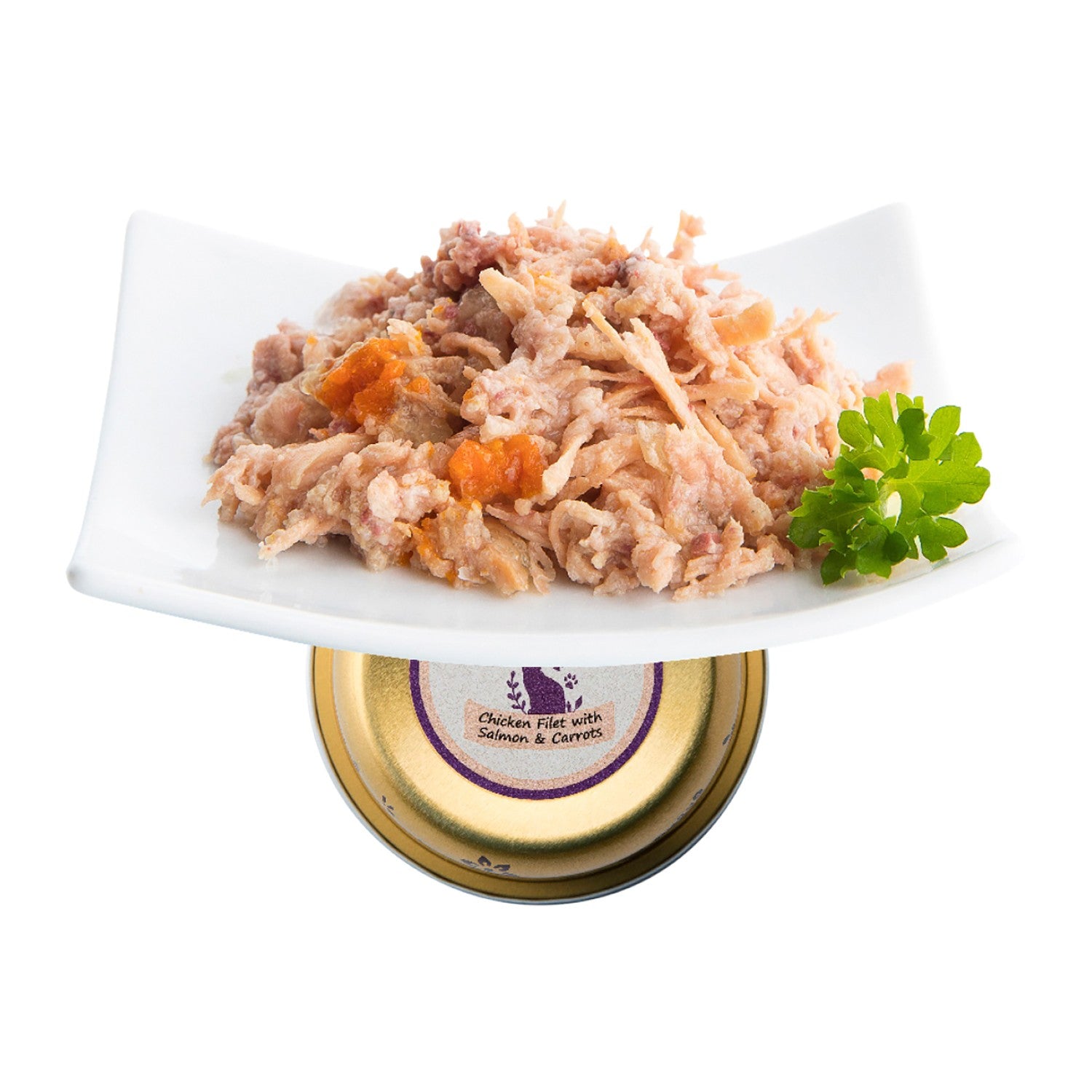 Tarrina Gato FINEST Filetes de Pollo y Salmón NUEVO 12uds - Pack de 12 unidades