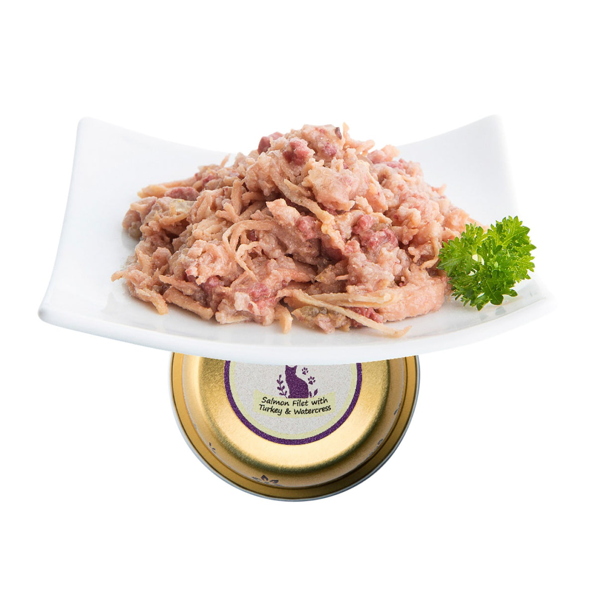 Tarrina Gato TASTY Filetes de Salmón y Pavo NUEVO 12 uds - Pack de 12 unidades