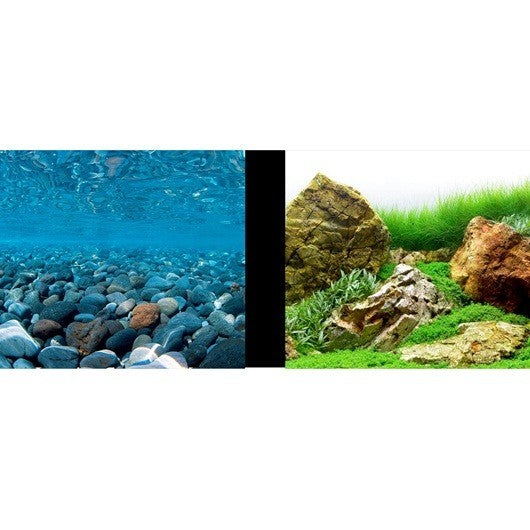 Fondo decorativo acuario 3D Marina