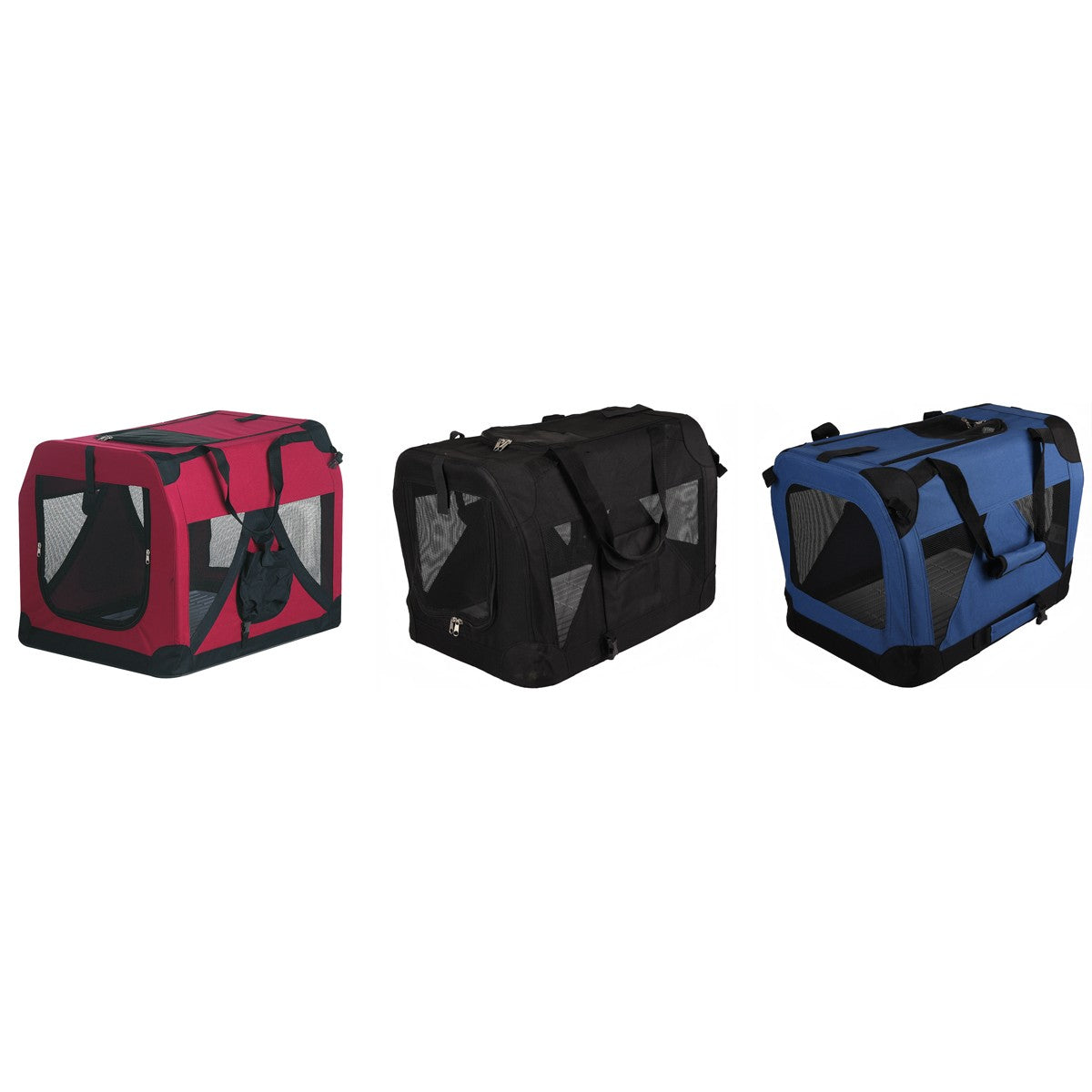 Transportín Plegable Para Perro Flamingo Alix Classic 3 uds