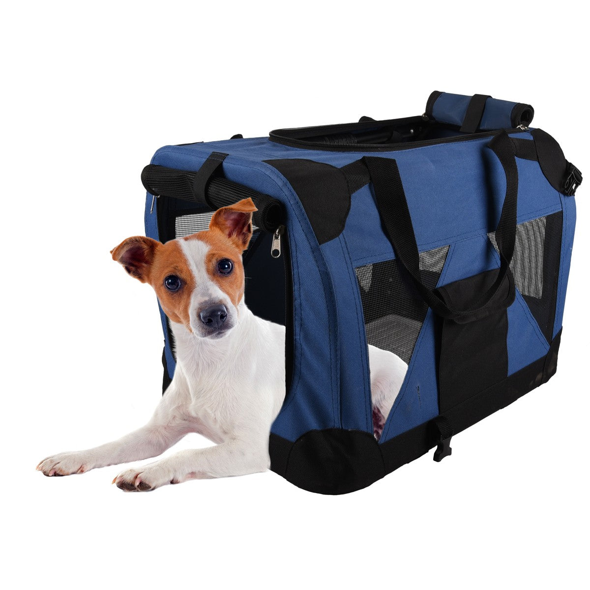 Transportín Plegable Para Perro Flamingo Alix Classic 3 uds
