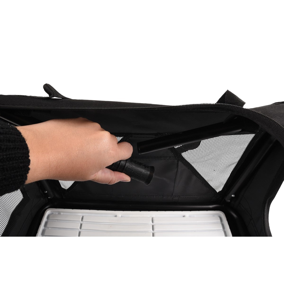 Transportín Plegable Para Perro Flamingo Alix Classic 3 uds