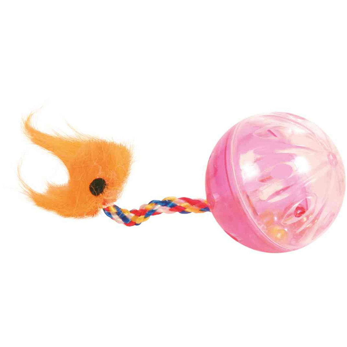 Set Pelotas Sonajero con Cola - Pack de 4 unidades