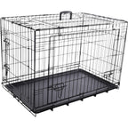 Jaula Para Perros Con Puerta Corredera Flamingo Nyo - Negro