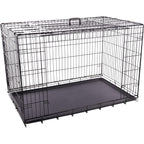 Jaula Para Perros Con Puerta Corredera Flamingo Nyo - Negro
