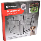 Parque Para Perro Flamingo Zecta - Negro
