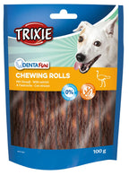 Trixie denta Fun Chewing Rolls - Pack de 6 unidades 120 g