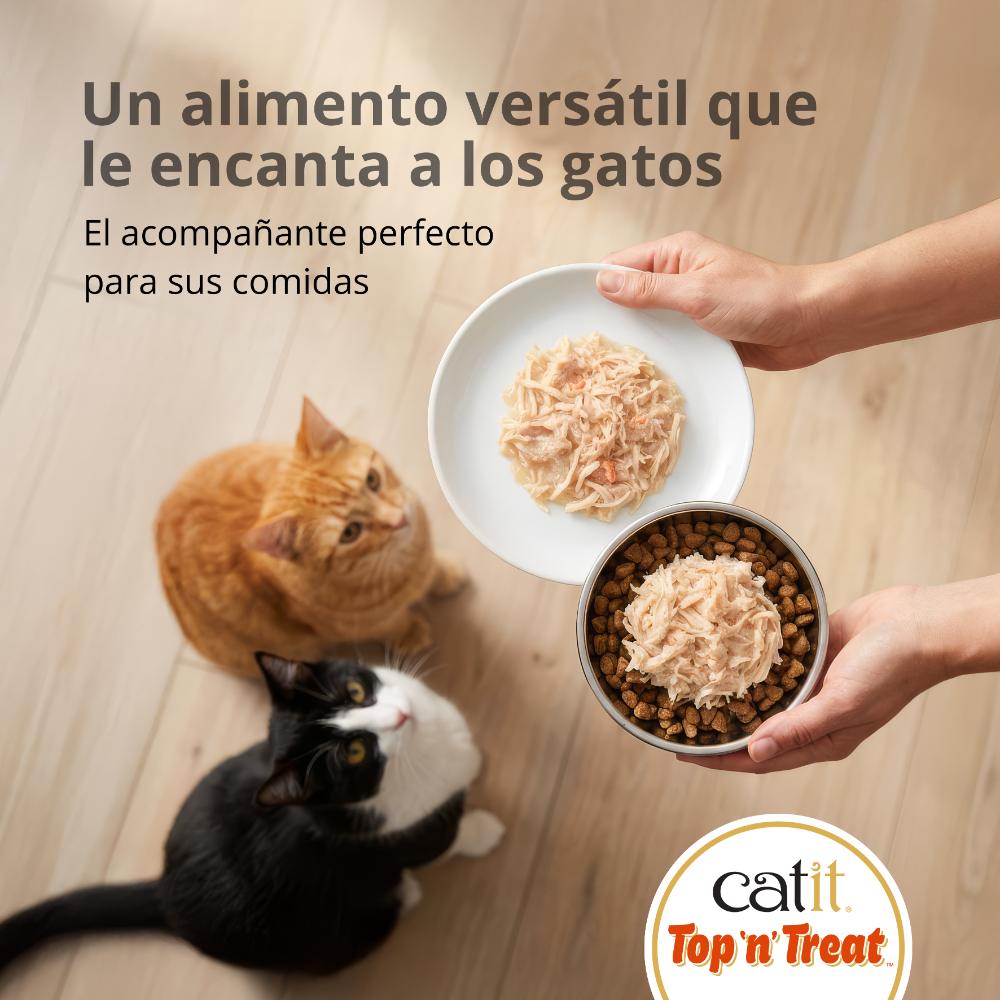Catit Top 'n' Treat de Atún - Pack de 8 unidades