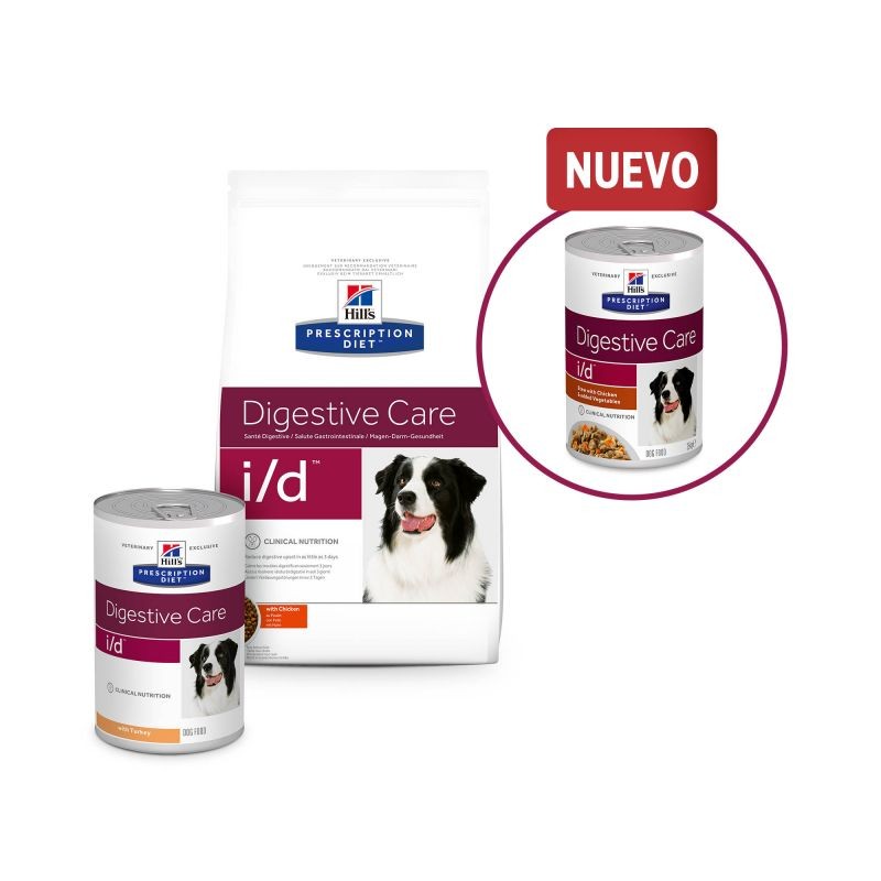 Hill's i/d Prescription Diet Digestive Care estofado para perros 12 uds