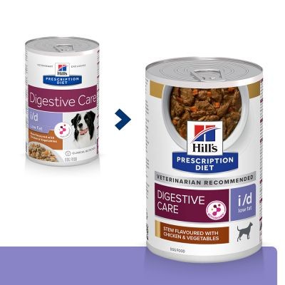 Hill's i/d Prescription Diet Digestive Care estofado para perros 12 uds