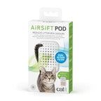 Soporte y almohadilla reductora de olores de gatos Catit Airsift Pod
