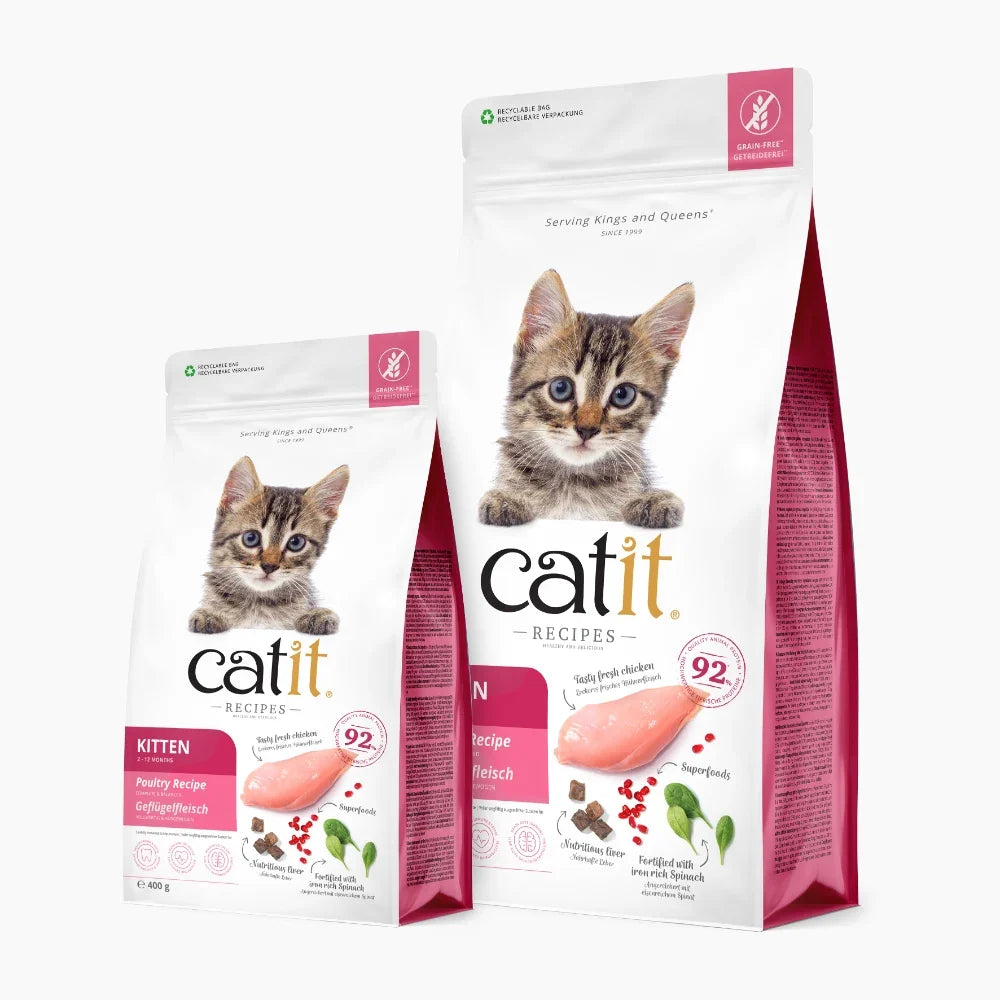 Catit Recipes Kitten Pollo, 400g - Pack de 6 unidades