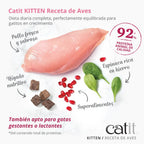 Catit Recipes Kitten Pollo, 400g - Pack de 6 unidades