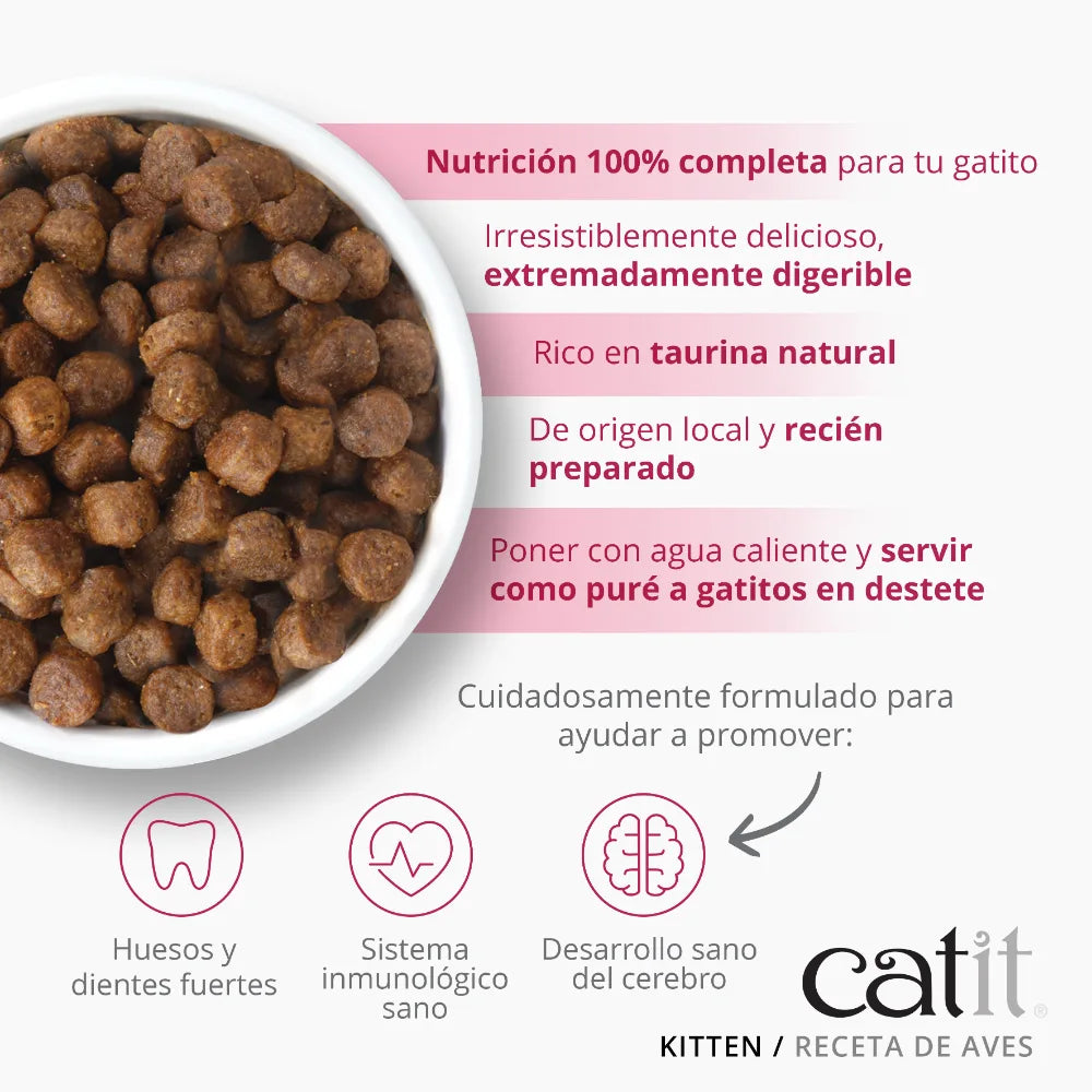 Catit Recipes Kitten Pollo, 400g - Pack de 6 unidades
