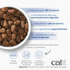 Catit Recipes Adulto Pescado de Mar, 2kg - Pack de 4 unidades