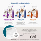 Catit Recipes Adulto Pescado de Mar, 400g - Pack de 6 unidades