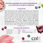 Catit Recipes Esterilizado Aves, 2kg - Pack de 4 unidades