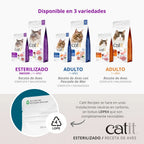 Catit Recipes Esterilizado Aves, 2kg - Pack de 4 unidades
