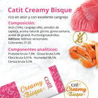 Catit Creamy Bisque con Atún - Pack de 10 unidades