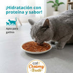 Catit Creamy Broth Atún - Pack de 10 unidades