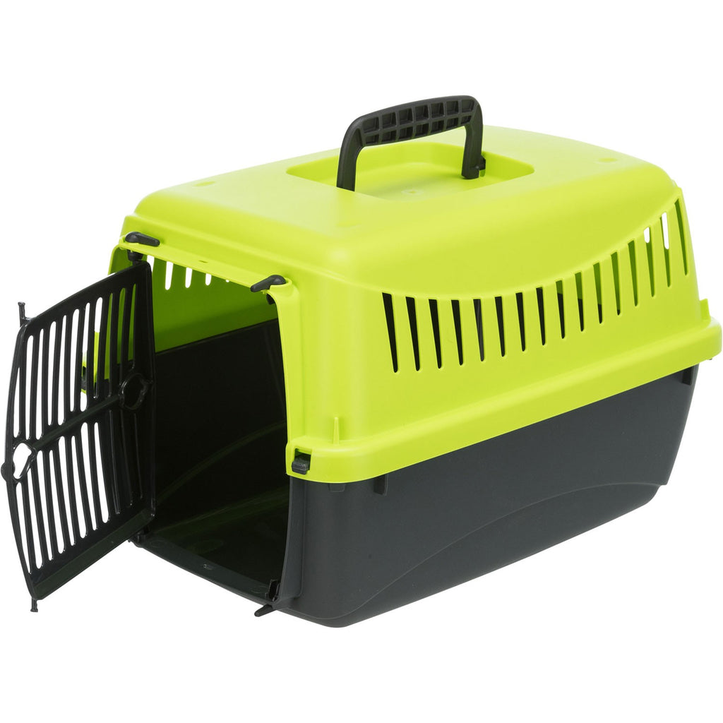 Transportín Capri XXS antracita/verde