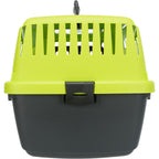 Transportín Capri XXS antracita/verde
