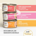 Pollo desmenuzado para gatos Catit Cuisine Fillet 75 - Pack de 12 unidades