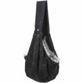 Mochila Frontal Soft negro/Gris