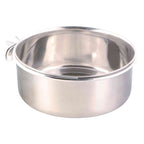 Comedero Acero Inox. con Enganche