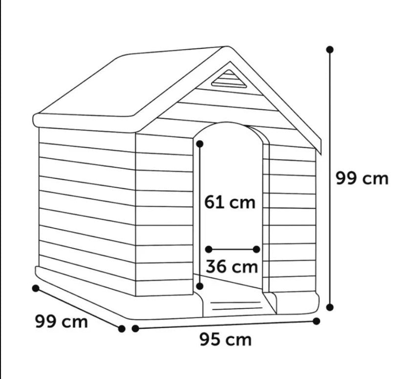Caseta  para Perros Curver