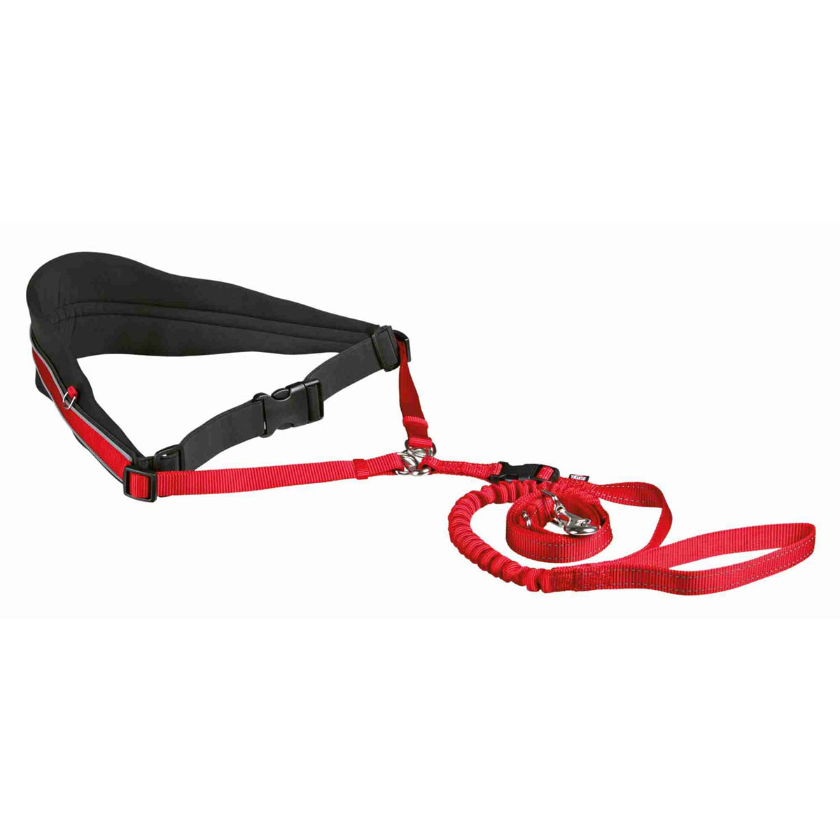 Cinturón con Correa, Canicross rojo
