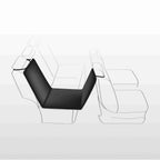 Funda Protectora Asientos Coche negro/beige
