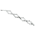 Escalera plegable 4 pasos/aluminio/TPR