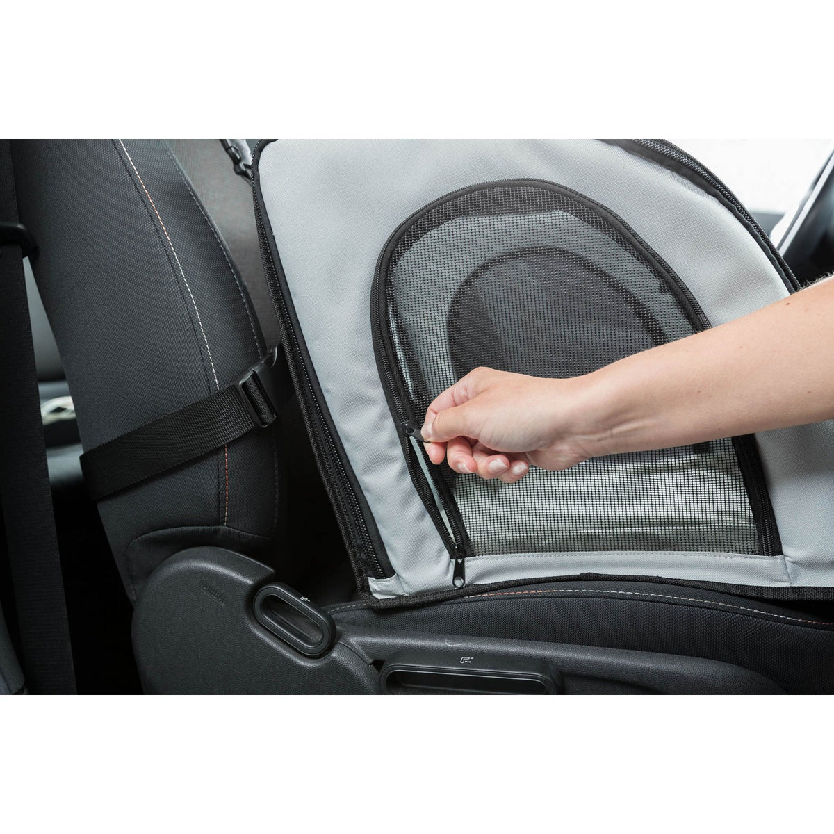 Asiento para Coche gris/negro