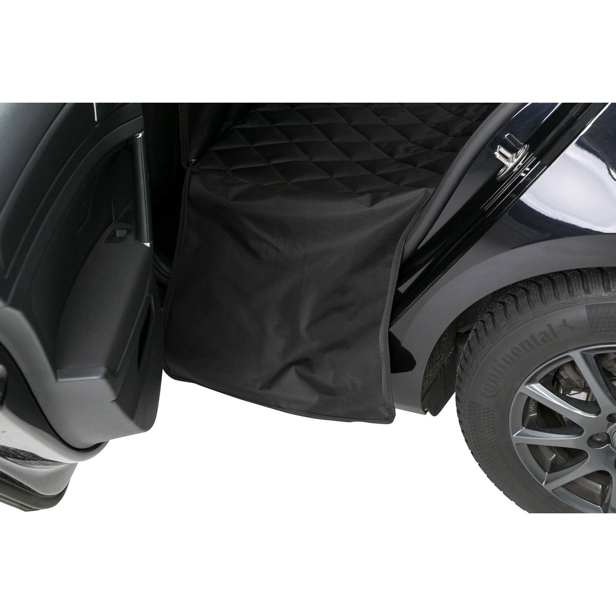 Funda Protectora Asientos Coche con partes laterales, divisible negro
