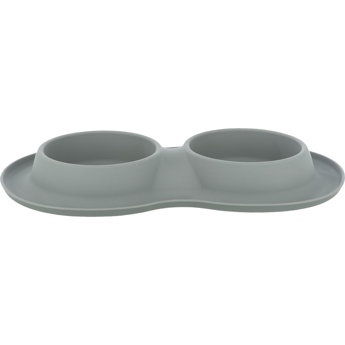 Set Comederos, silicona/acero inoxidable gris