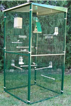 Voladero para pájaros de Jardin 1m2