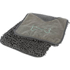 Toalla para Secado con Manoplas Integradas gris