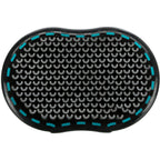 Cepillo para Tapicería y Textiles - Pack de 3 unidades negro/turquesa